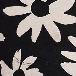 Full-Length Pocket Flare Legging, LENKA FLORAL BLACK, swatch