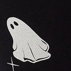 Full Length Pocket Flare Legging, GHOSTS ASCENDING DEEP BLACK, swatch