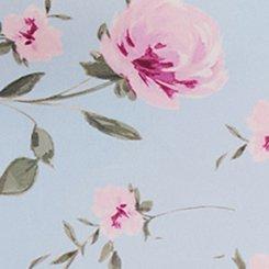 Second Skin Lace Trim Mid-Rise Brief Panty, ANTOINETTE FLORAL SKYWAY, swatch