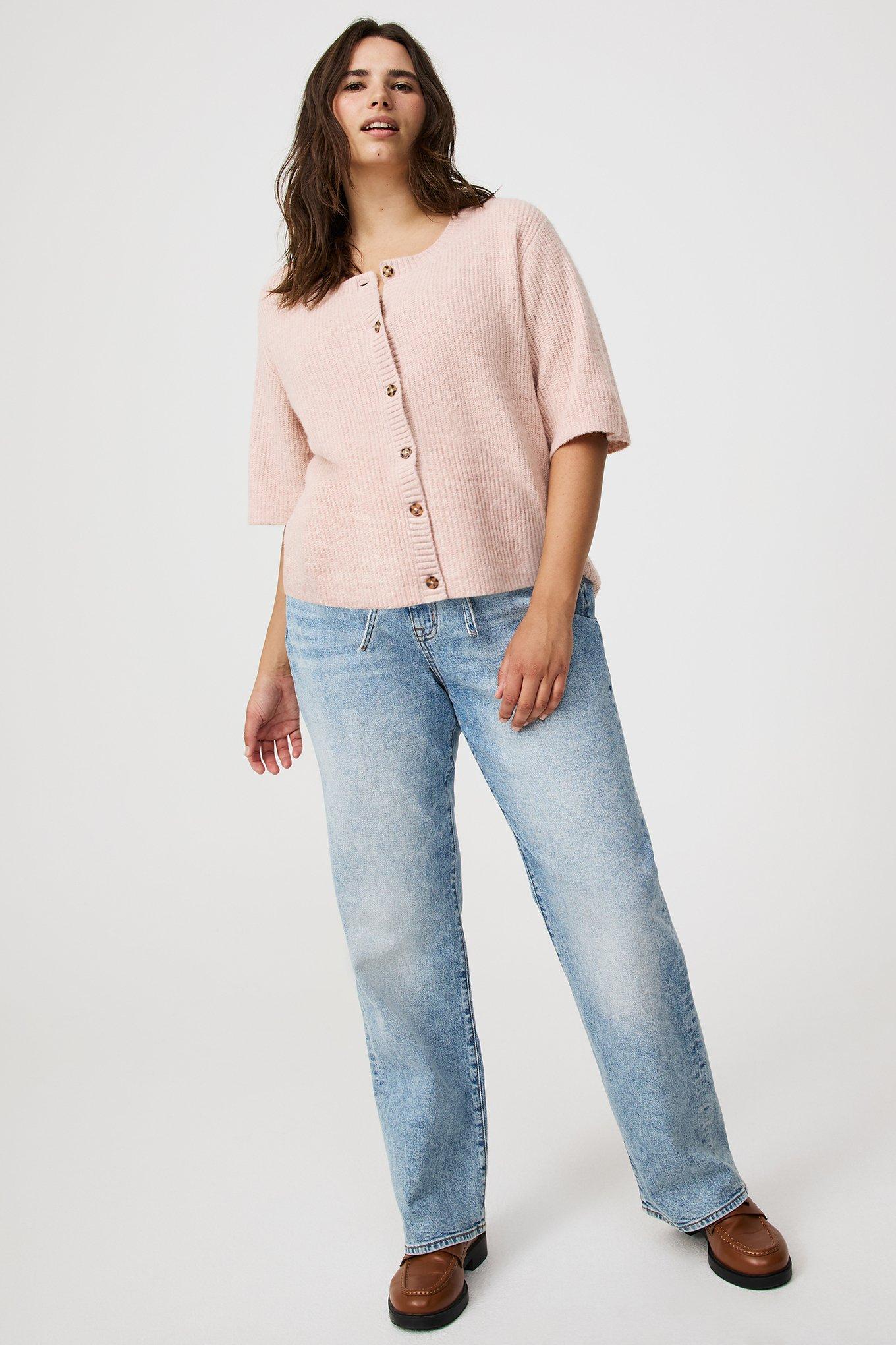 Vegan Cashmere Crew Cardigan