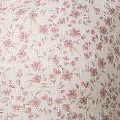 Dobby Button-Up Blouse, CLASSIC COUNTRY FLORAL GARDENIA, swatch