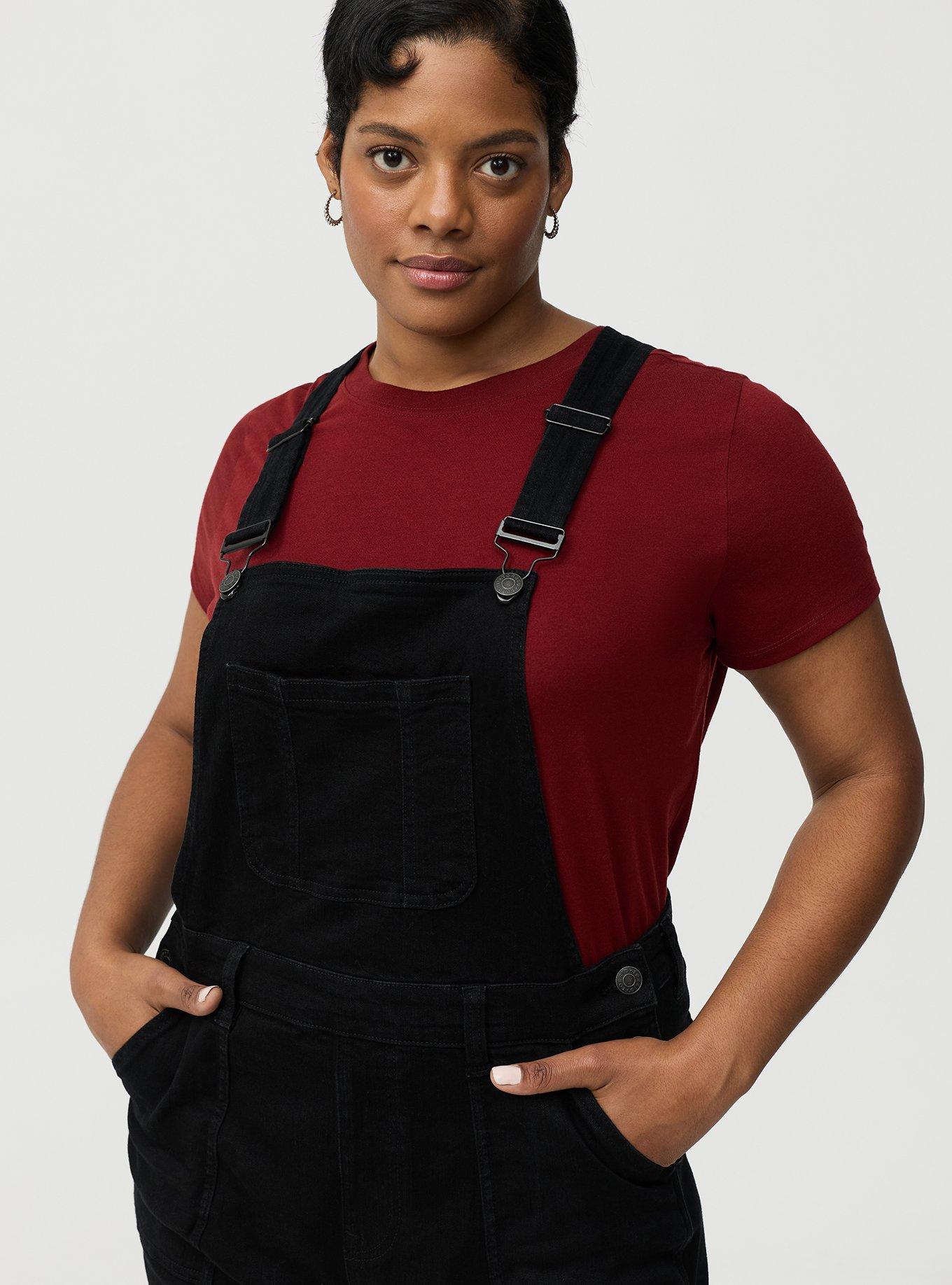 Wide-Leg Denim Overall