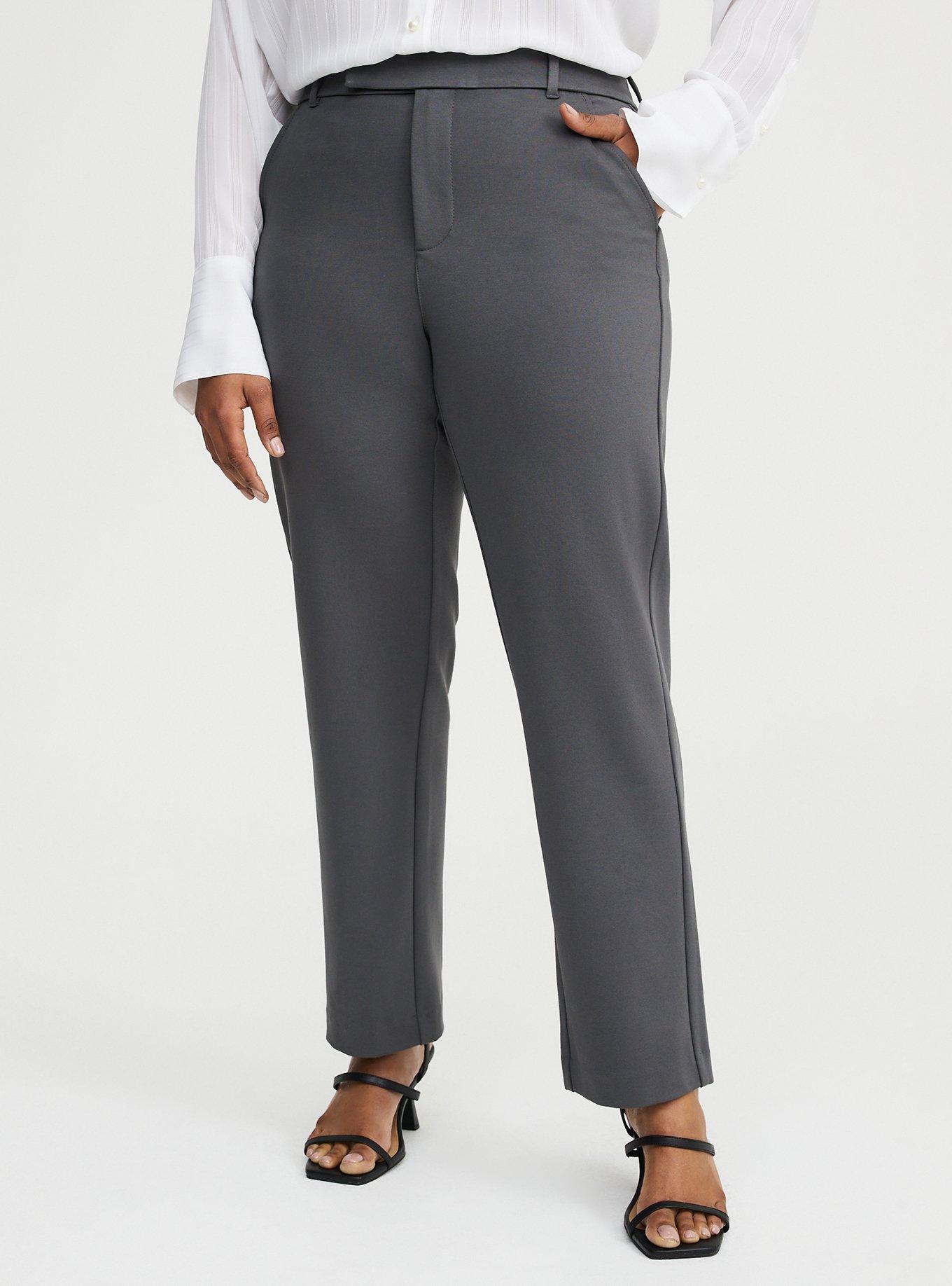Studio High-Rise Ponte Trouser Pant, EIFFEL TOWER, alternate