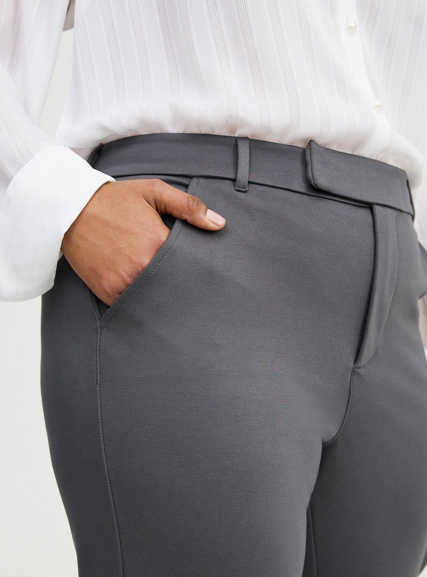 Studio High-Rise Ponte Trouser Pant, EIFFEL TOWER, alternate