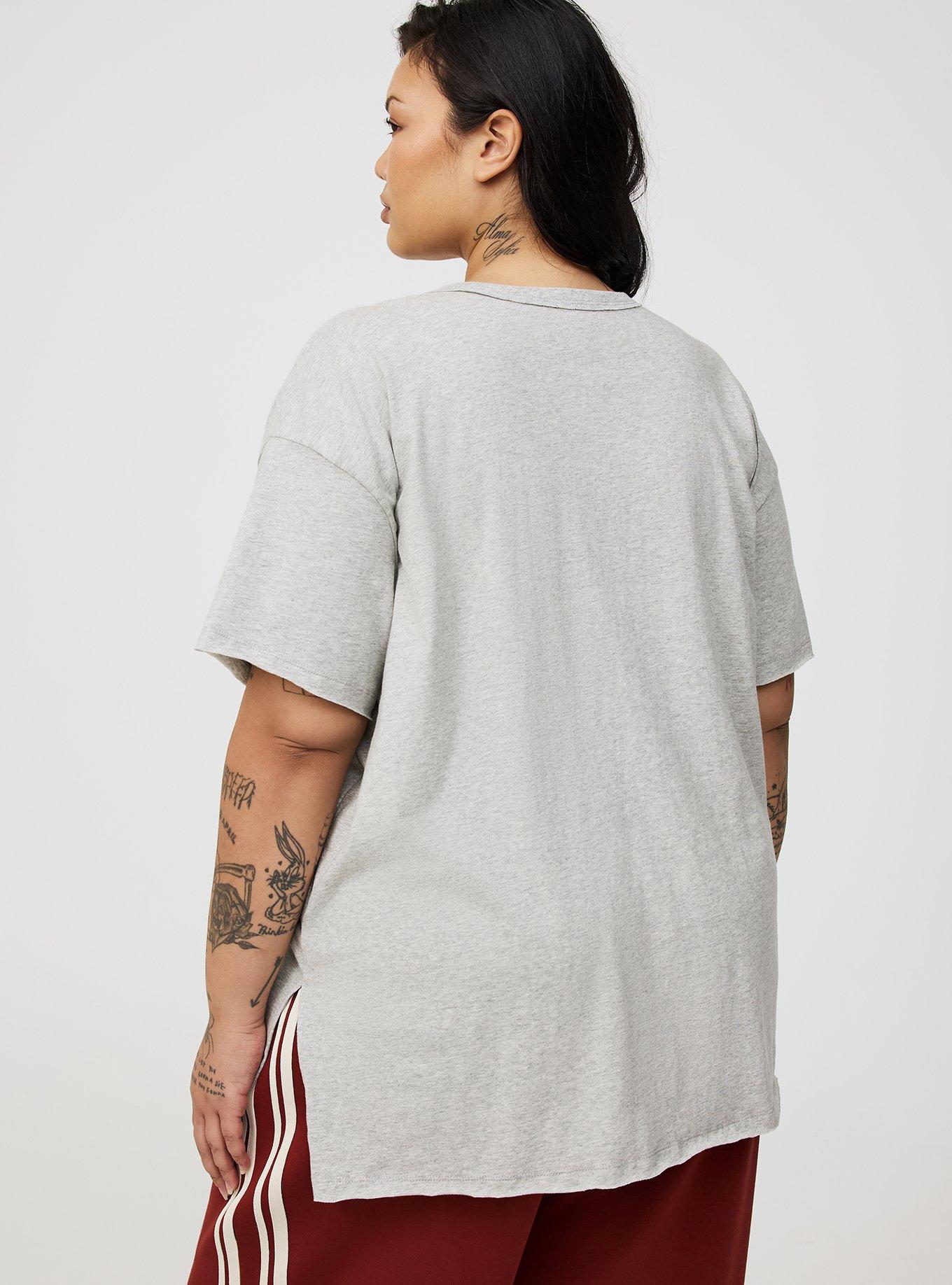 RELAXED COTTON JERSEY TEE
