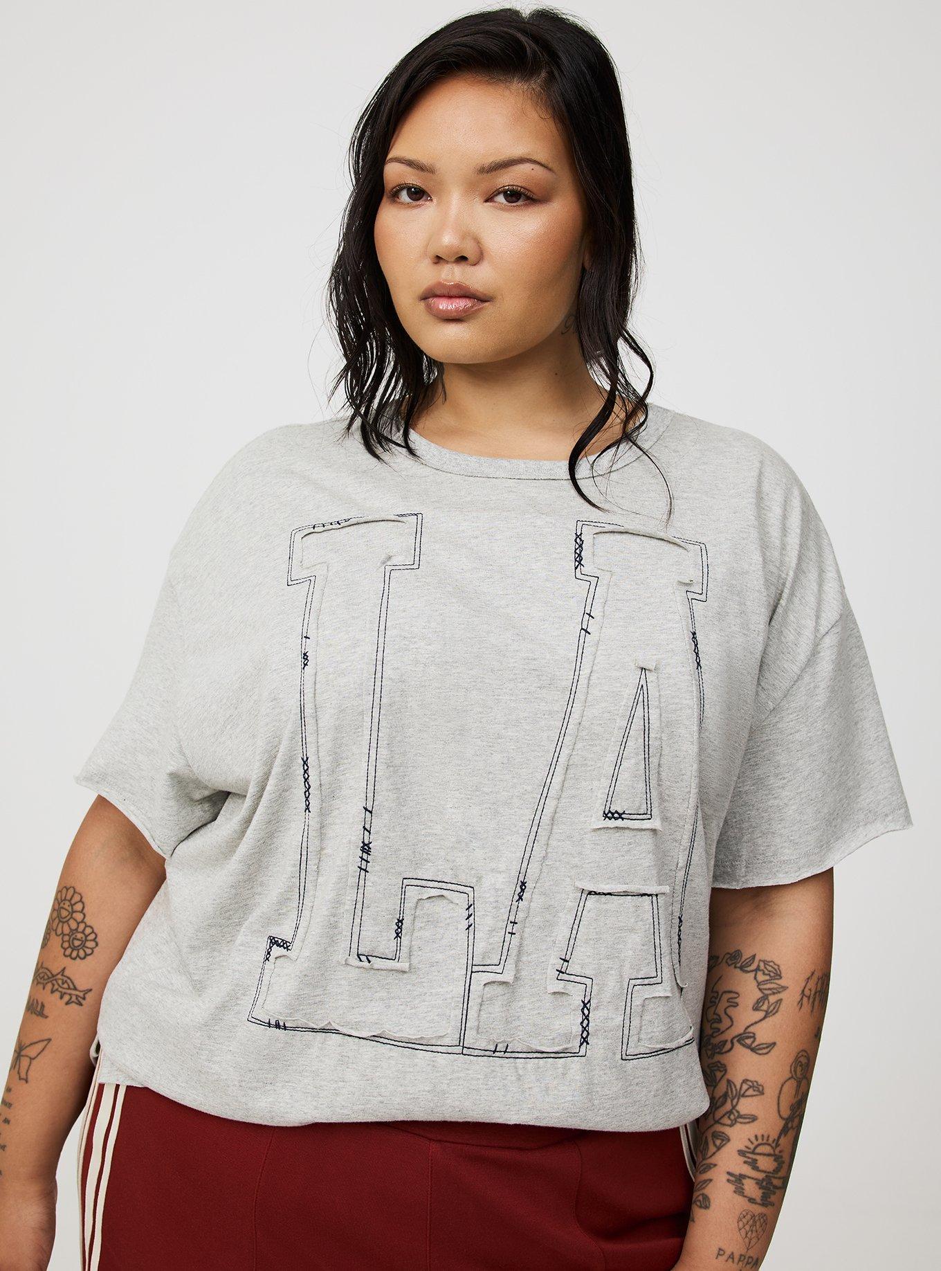 RELAXED COTTON JERSEY TEE