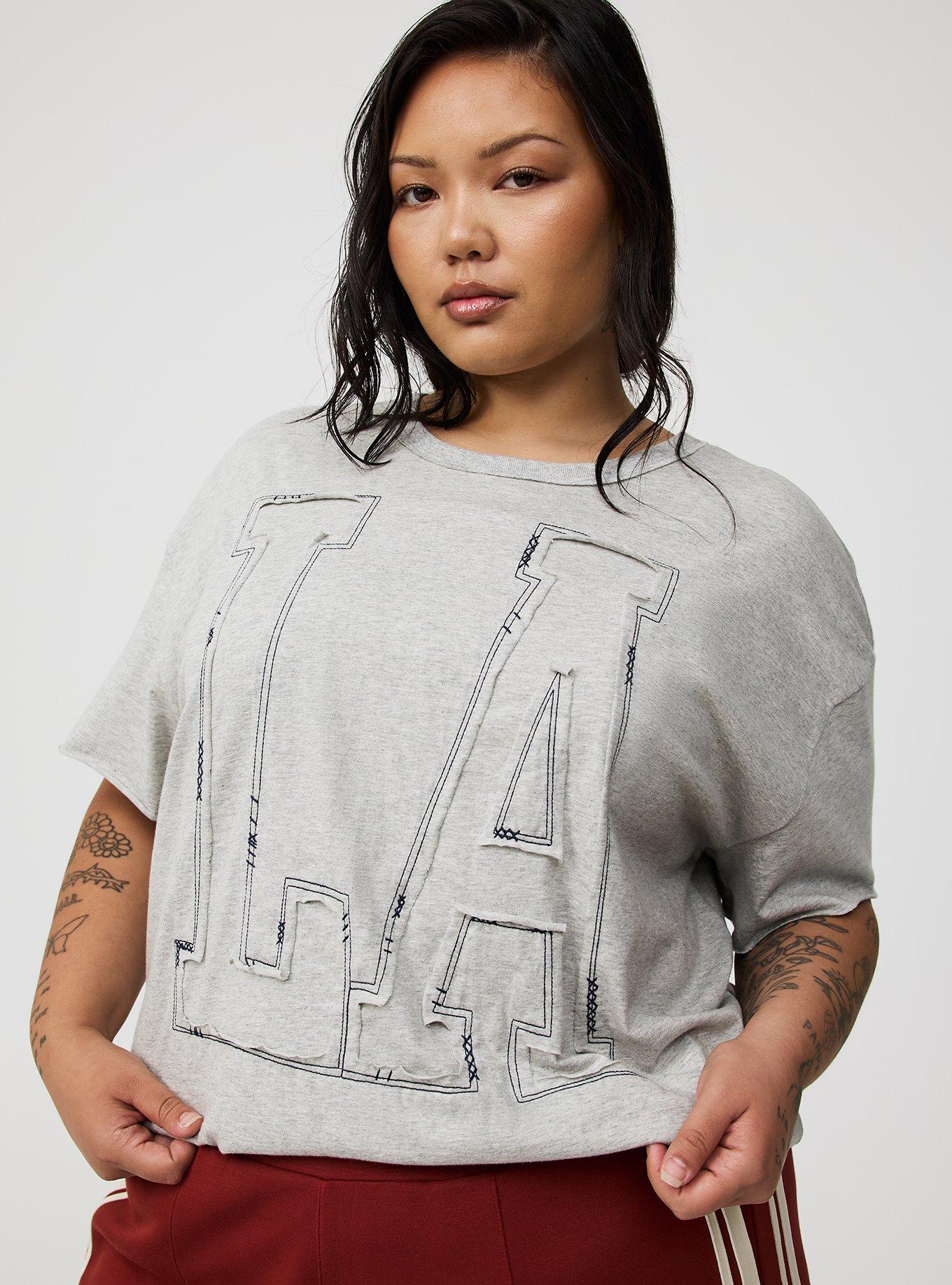 RELAXED COTTON JERSEY TEE