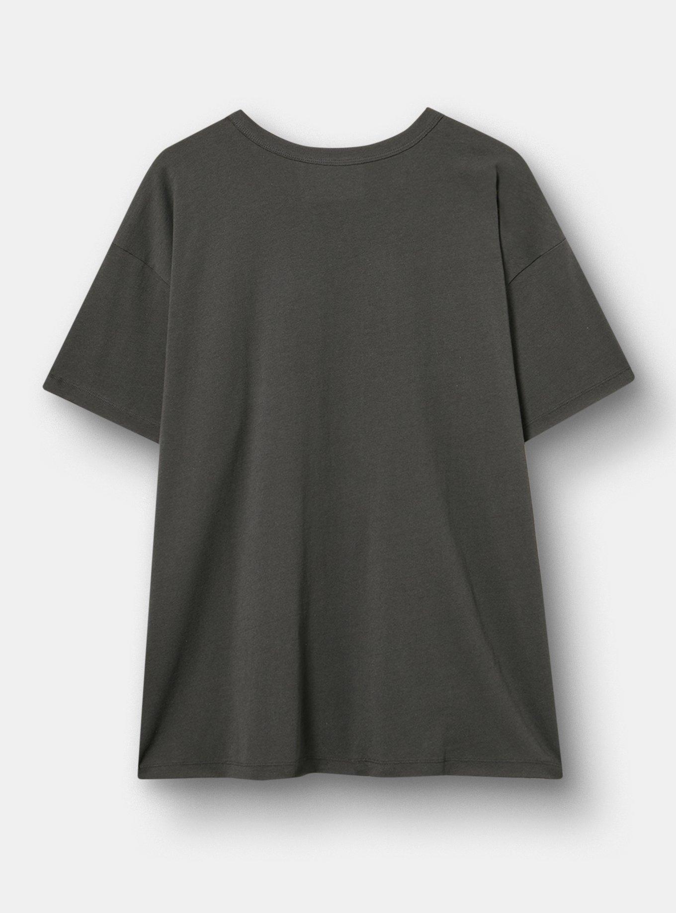 Boxy Crew Tee, WESTERN ICONS VINTAGE BLACK, alternate