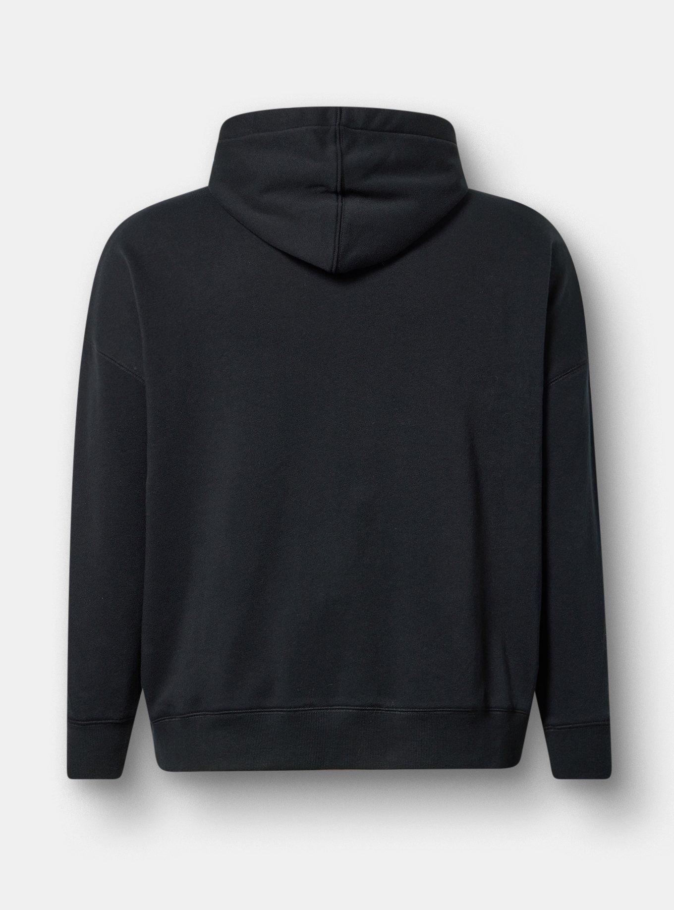 RELAXED COZY FLEECE HOODIE