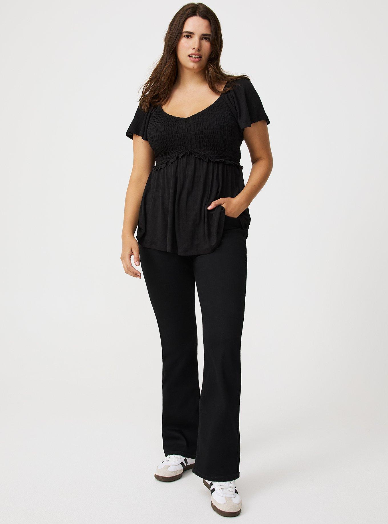 Smocked Babydoll Top