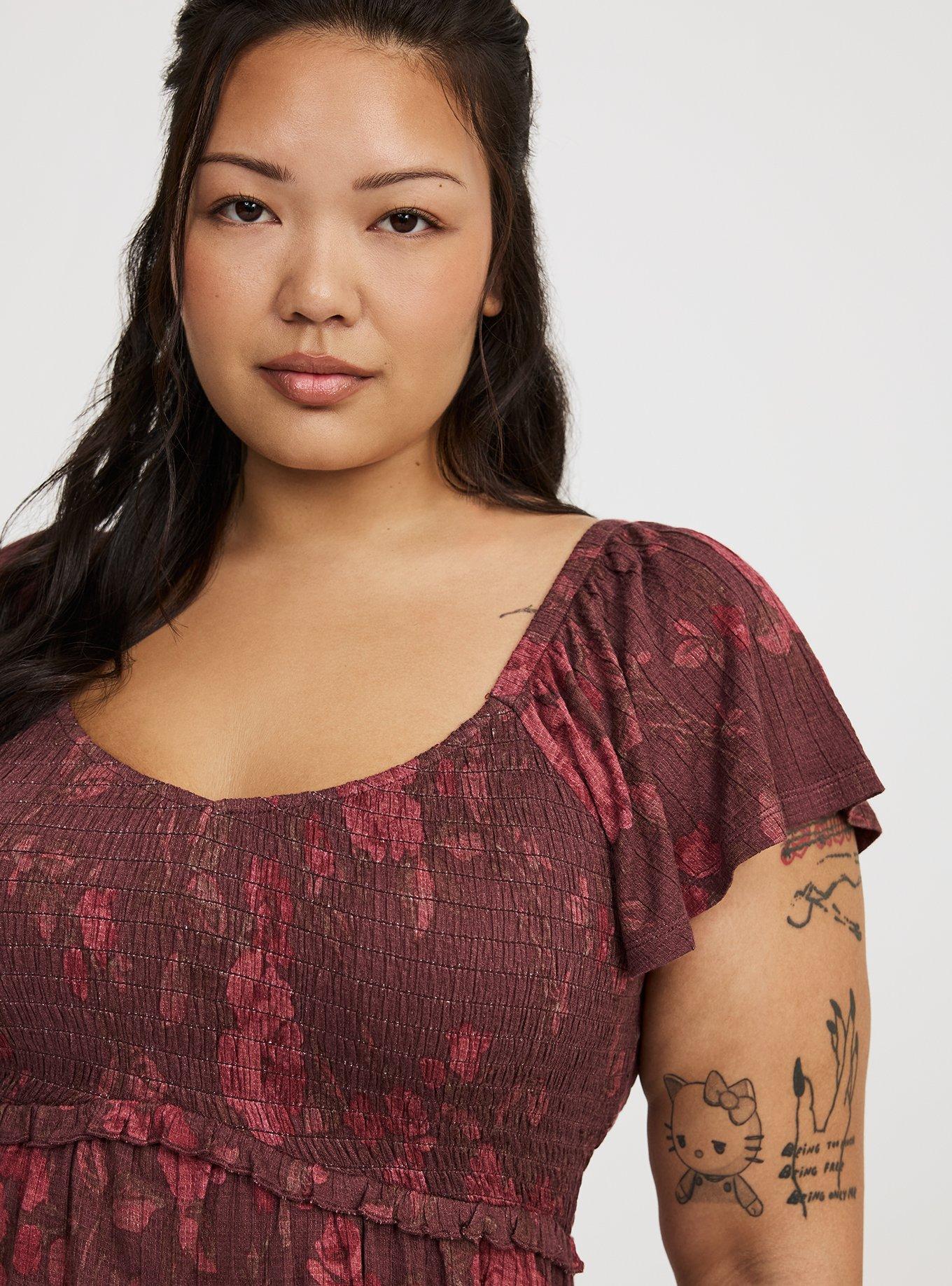 Smocked Babydoll Top