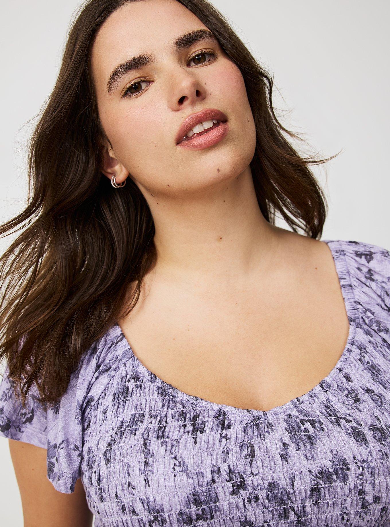 Smocked Babydoll Top