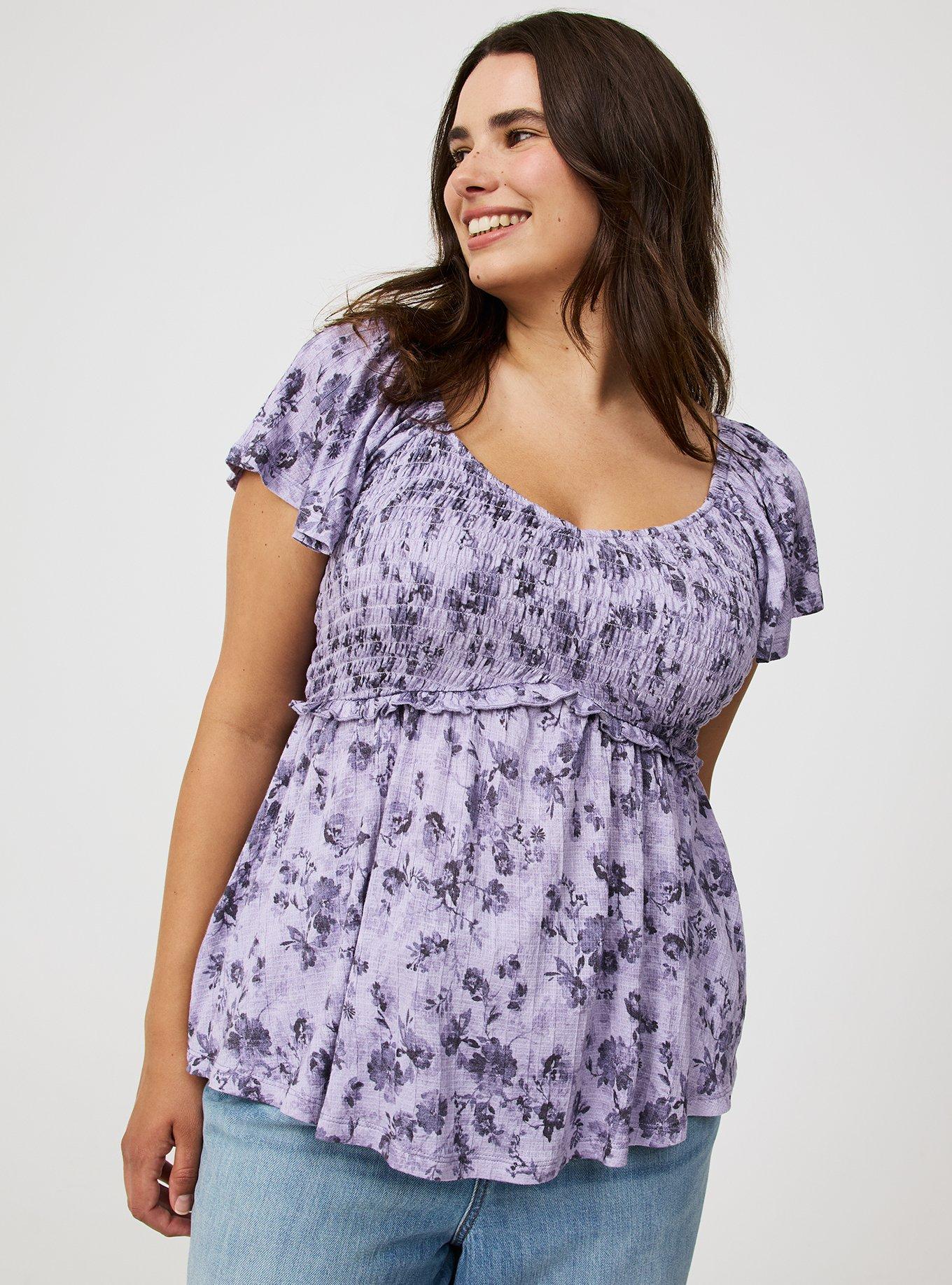 Smocked Babydoll Top