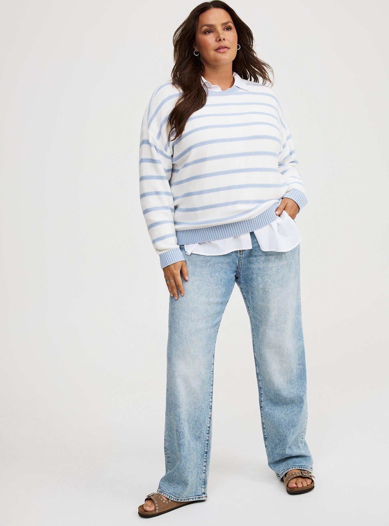 Crew Neck Pullover Sweater
