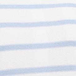 Crew Neck Pullover Sweater, CLOUD DANCER / KENTUCKY BLUE STRIPE, swatch