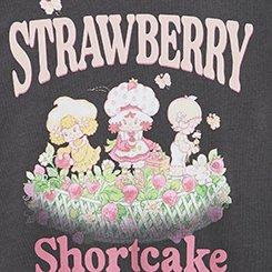 Disney Princess Relaxed Tee, STRAWBERRY SHORTCAKE VINTAGE BLACK, swatch