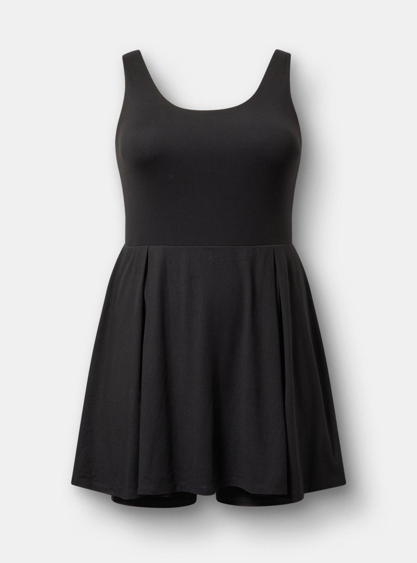 hot topic black dress H&M Divided Women Black Bodycon Mini Dress Size 8 Sleeveless Ruched   Preworn