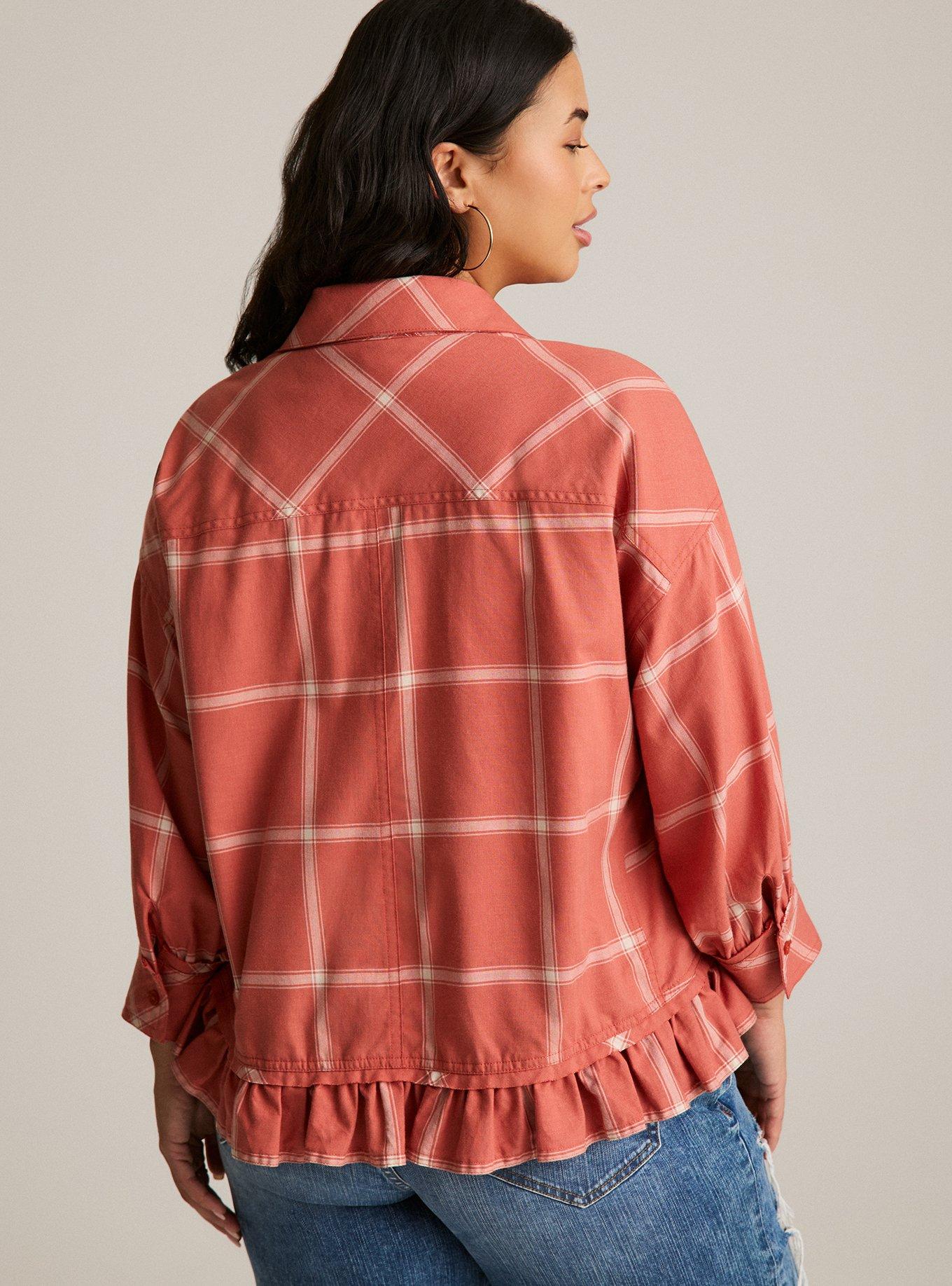 Festi Oversized Button Down Top