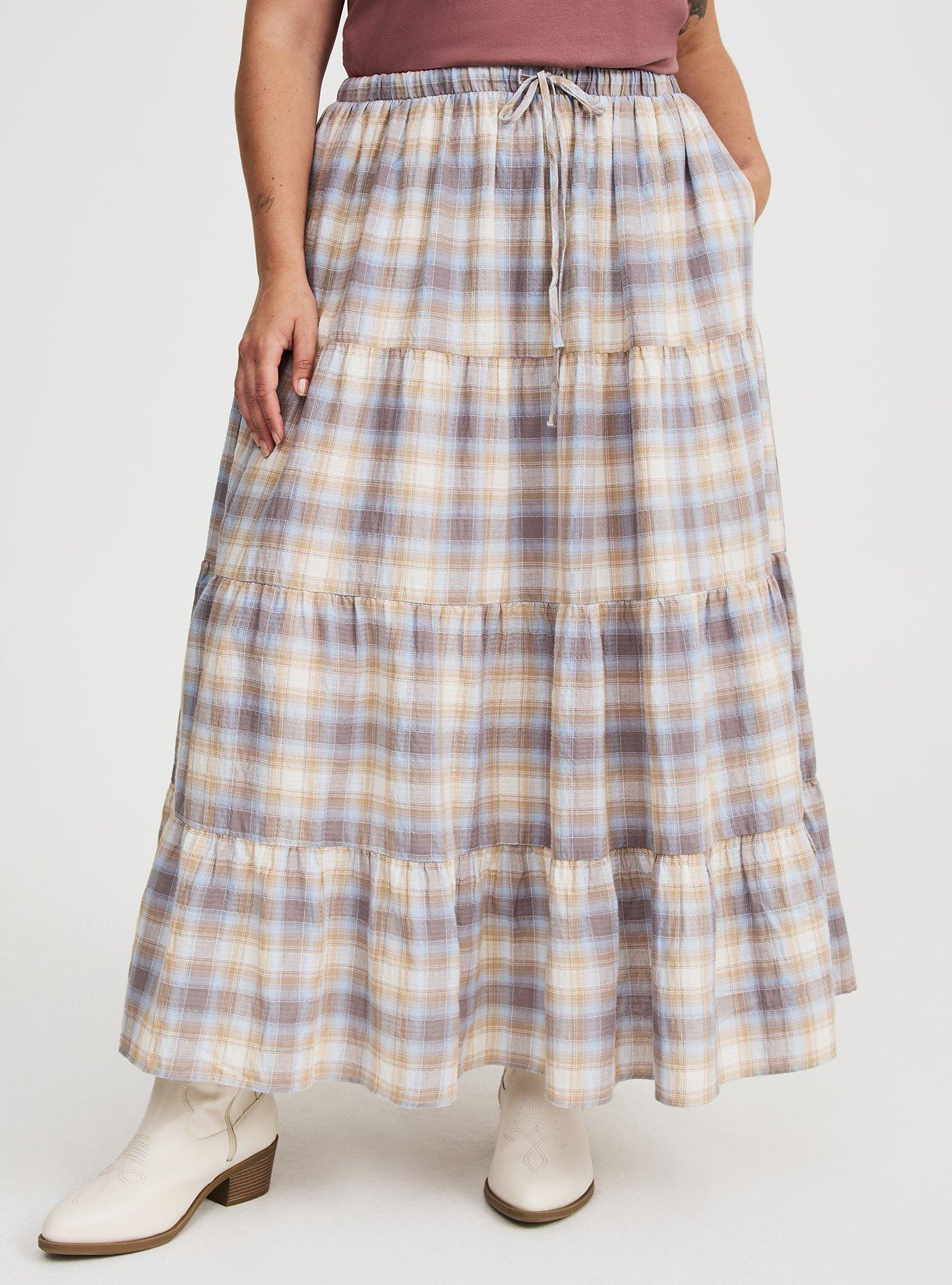 Maxi Tiered Skirt