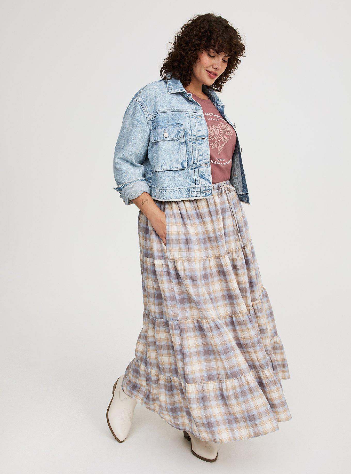 Maxi Tiered Skirt