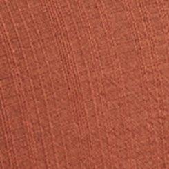 Plus Size Y-Neck Tiered Mini Dress, RUSTIC BROWN, swatch