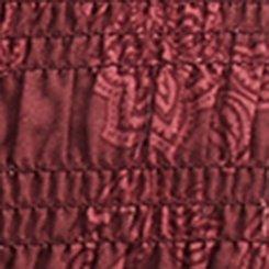 Midi Ruffle-Sleeve Tiered Dress, LIBBY JACO WILD GINGER, swatch