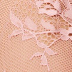 Plus Size Lace Puff Sleeve Maxi Dress, ASH ROSE, swatch