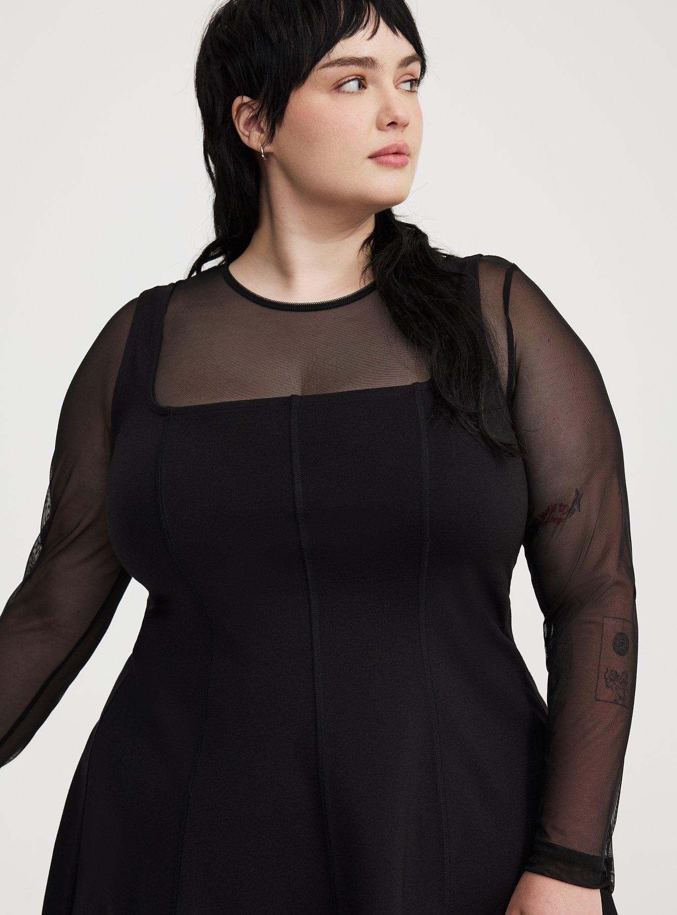 Mini Square-Neck Tank Dress