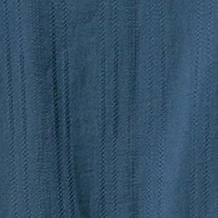Drop-Waist Lace-Trim Mini Dress, MIDNIGHT NAVY, swatch