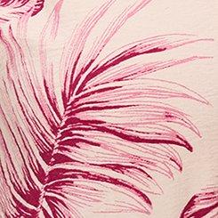 Belle Isle Flutter Sleeve Mini Dress, ISLAND FLORAL FEATHER PINK, swatch