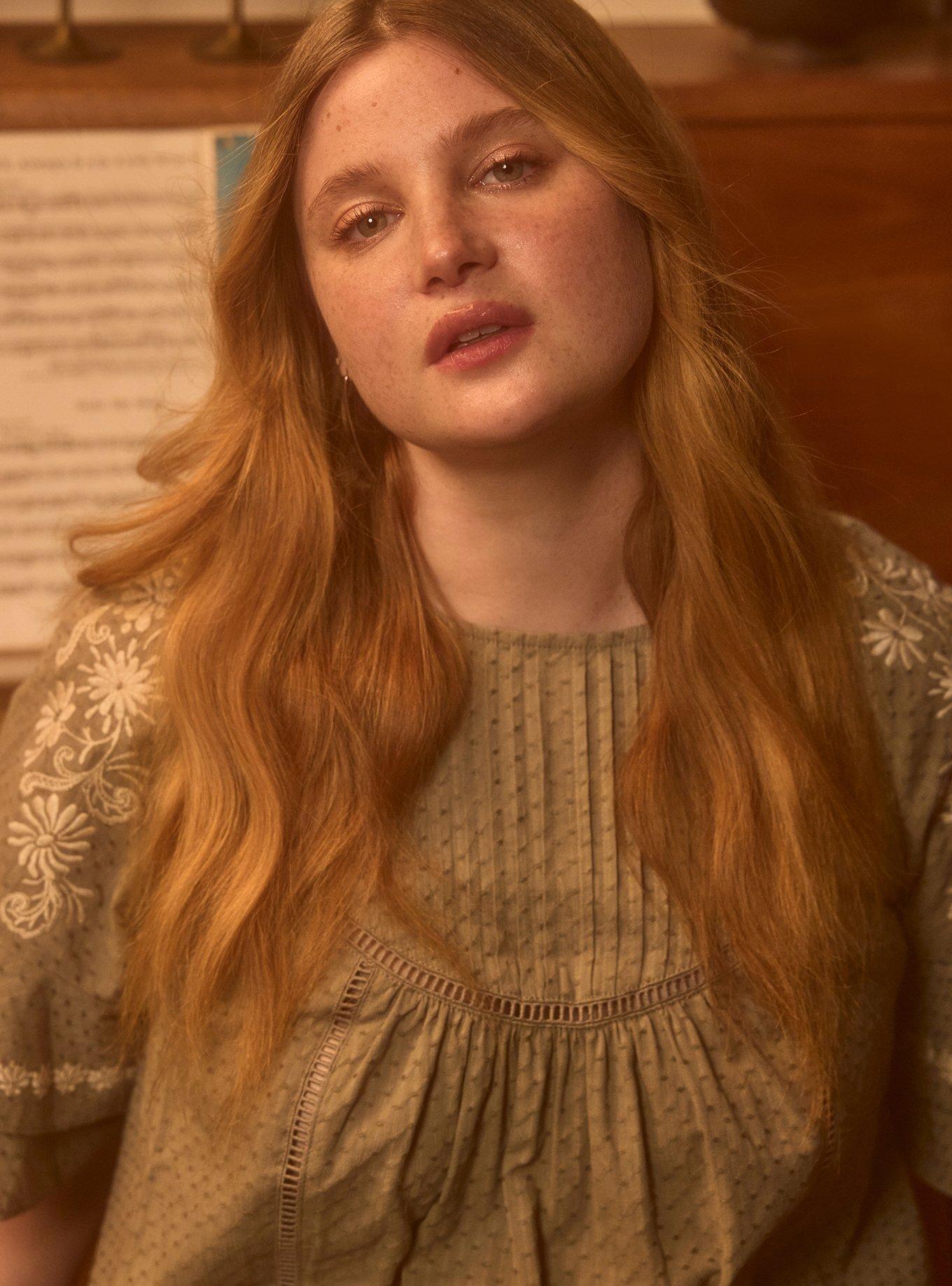 Festi Embroidered Raglan Dress, VETIVER, alternate