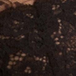 Festi Hanky Hem Lace Maxi Dress, DEEP BLACK, swatch