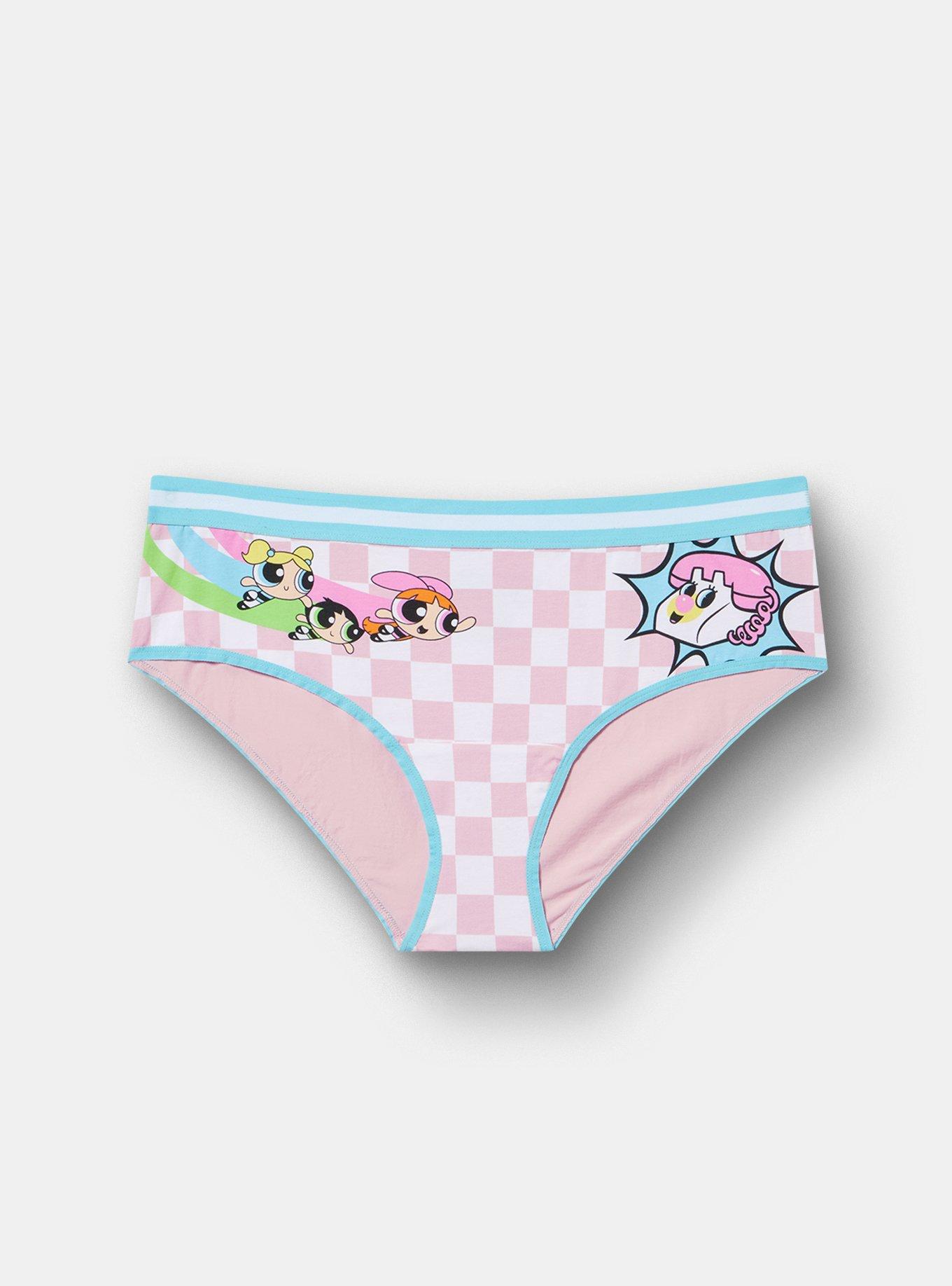 Powerpuff Girls Mid-Rise Cotton Hipster, MULTI, hi-res