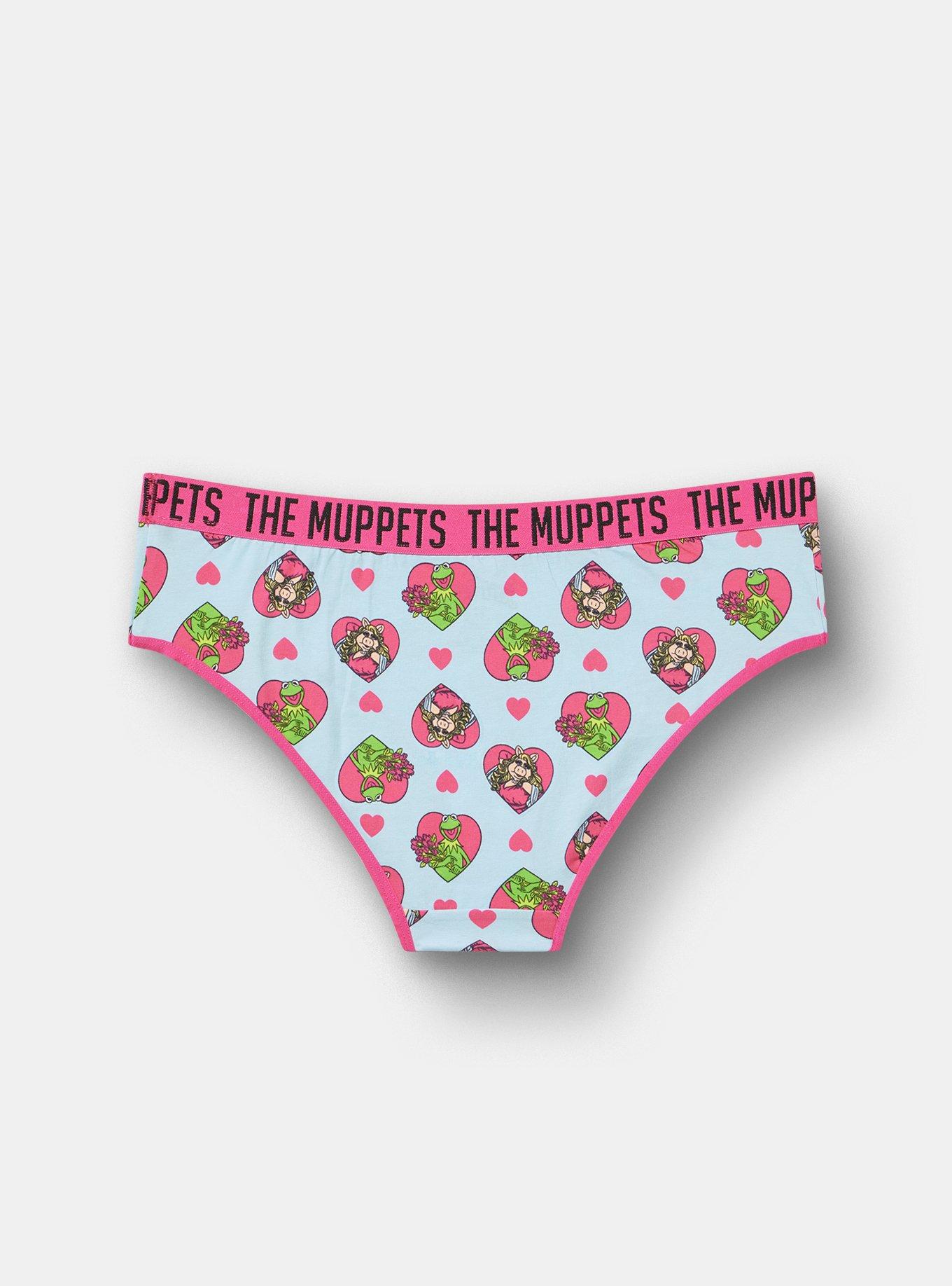 Kermit & Miss Piggy Mid-Rise Cotton Hipster