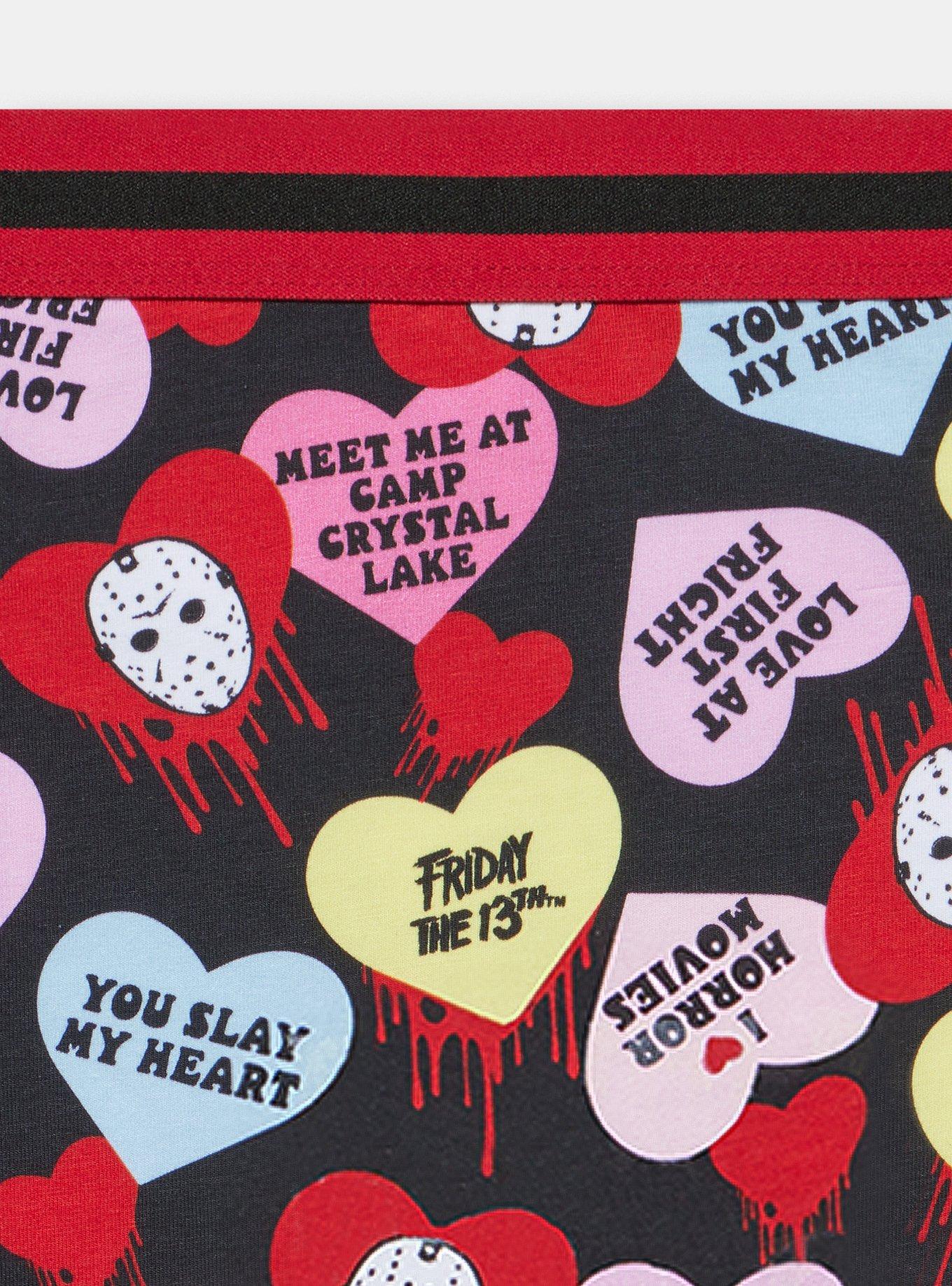 Horror Valentine's Day Mid-Rise Cotton Hipster Panty