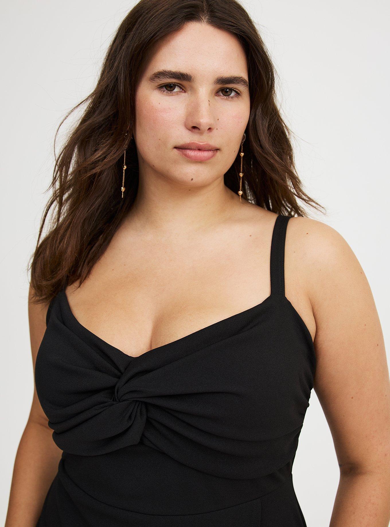 Twist-Front Cut-Out Mii Dress