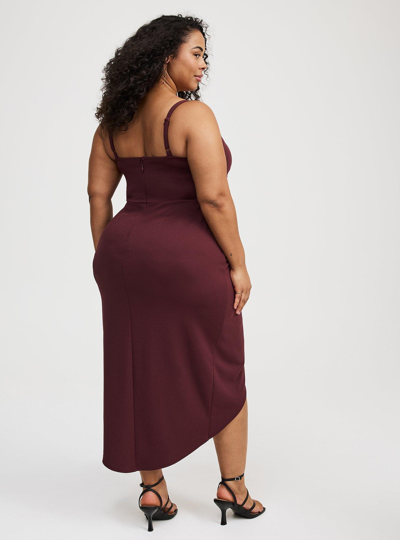 Twist-Front Cut-Out Mii Dress