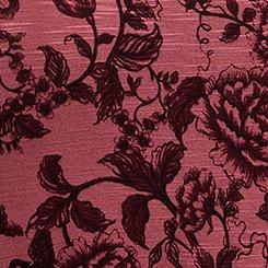 Square Neck Babydoll Top, TOILE FLORAL WILD GINGER, swatch