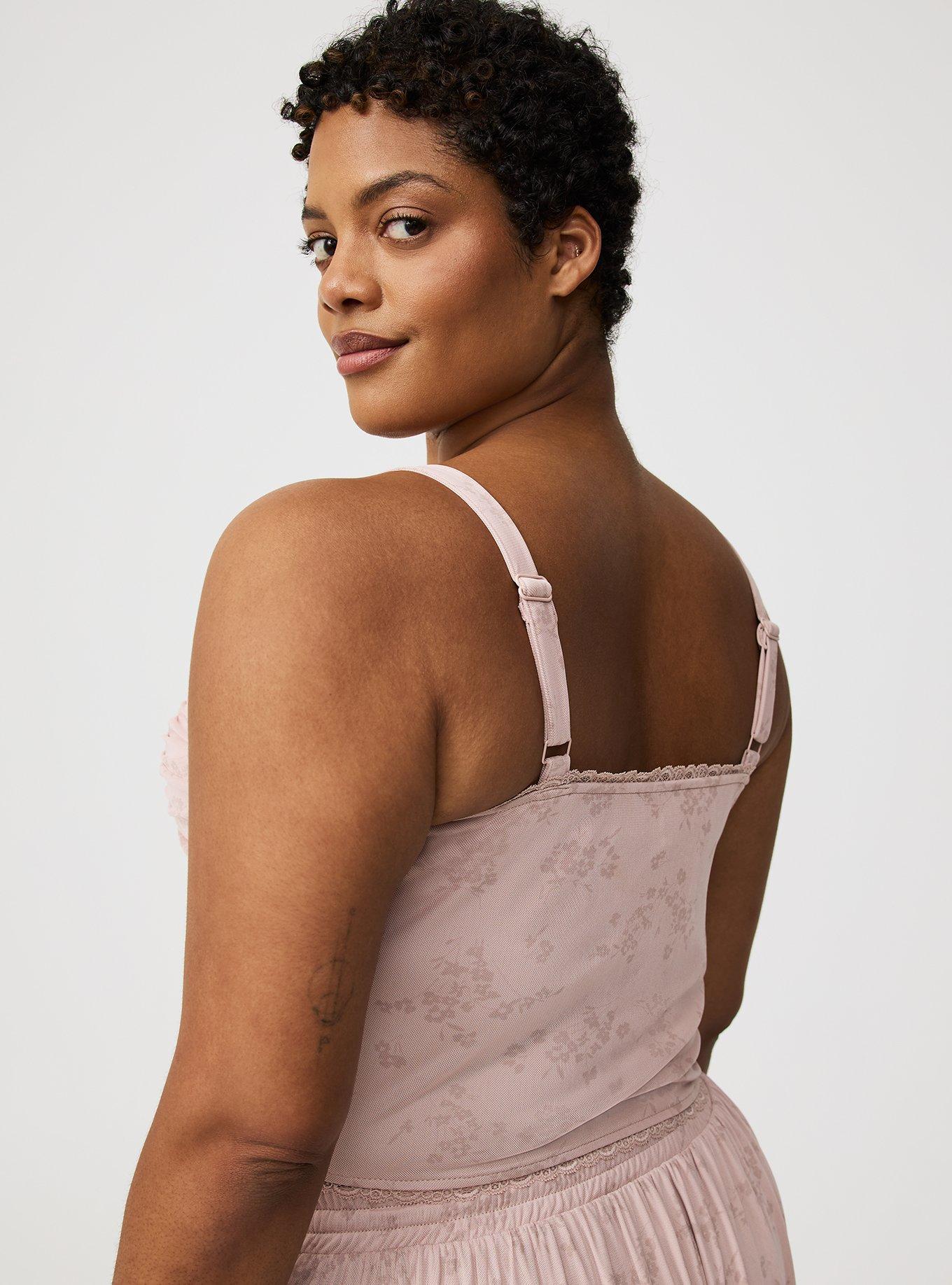 Plus Size - Mesh & Lace Tiered Maxi Skirt Set - Torrid