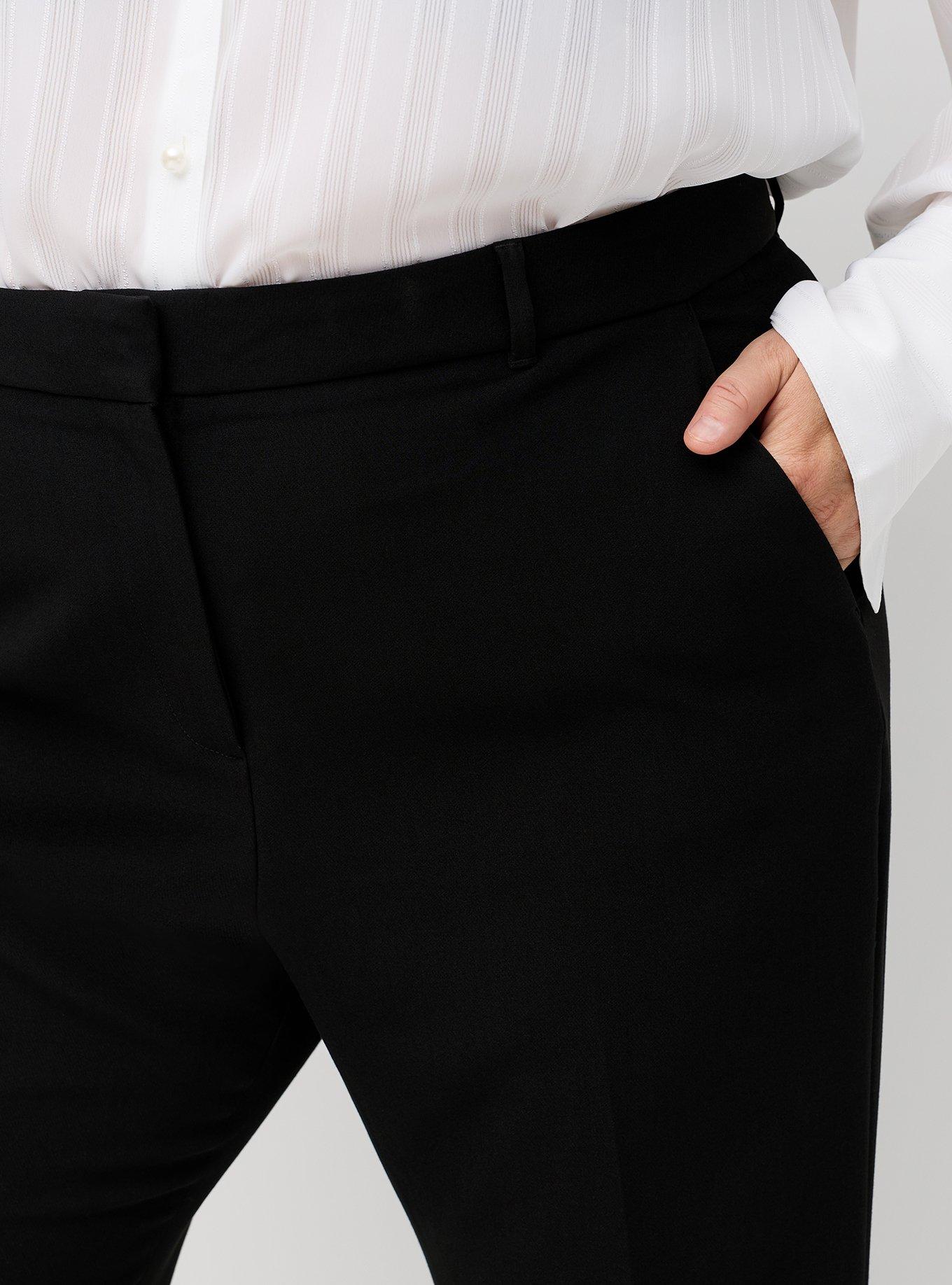 Studio Relaxed Straight High-Rise Pant