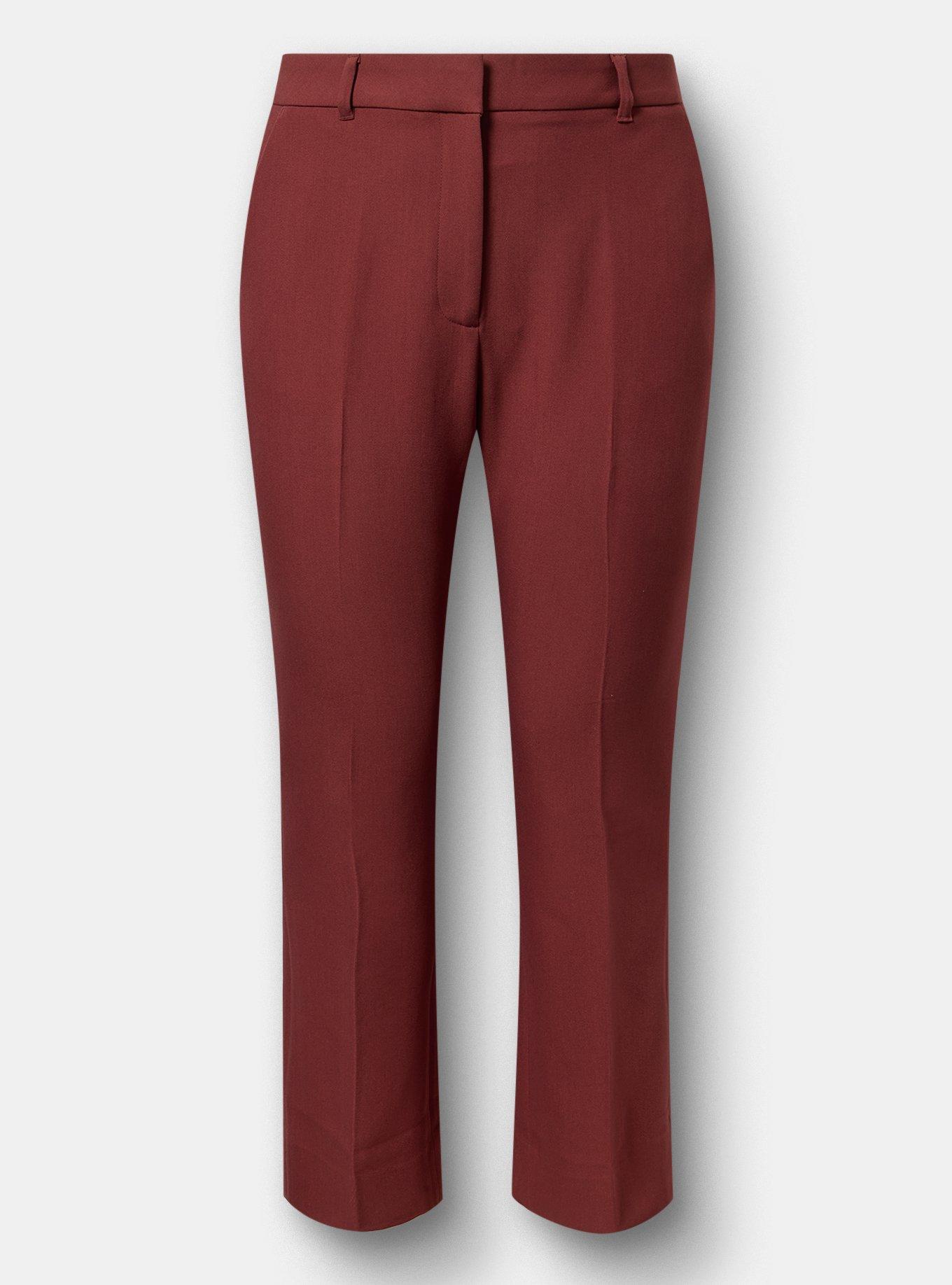 Studio Straight Leg Twill Pant, Andorra, flat