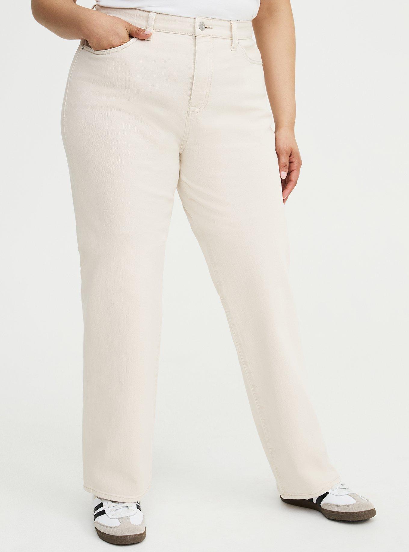 Baggy High-Rise Straight Jean, NATURAL, alternate