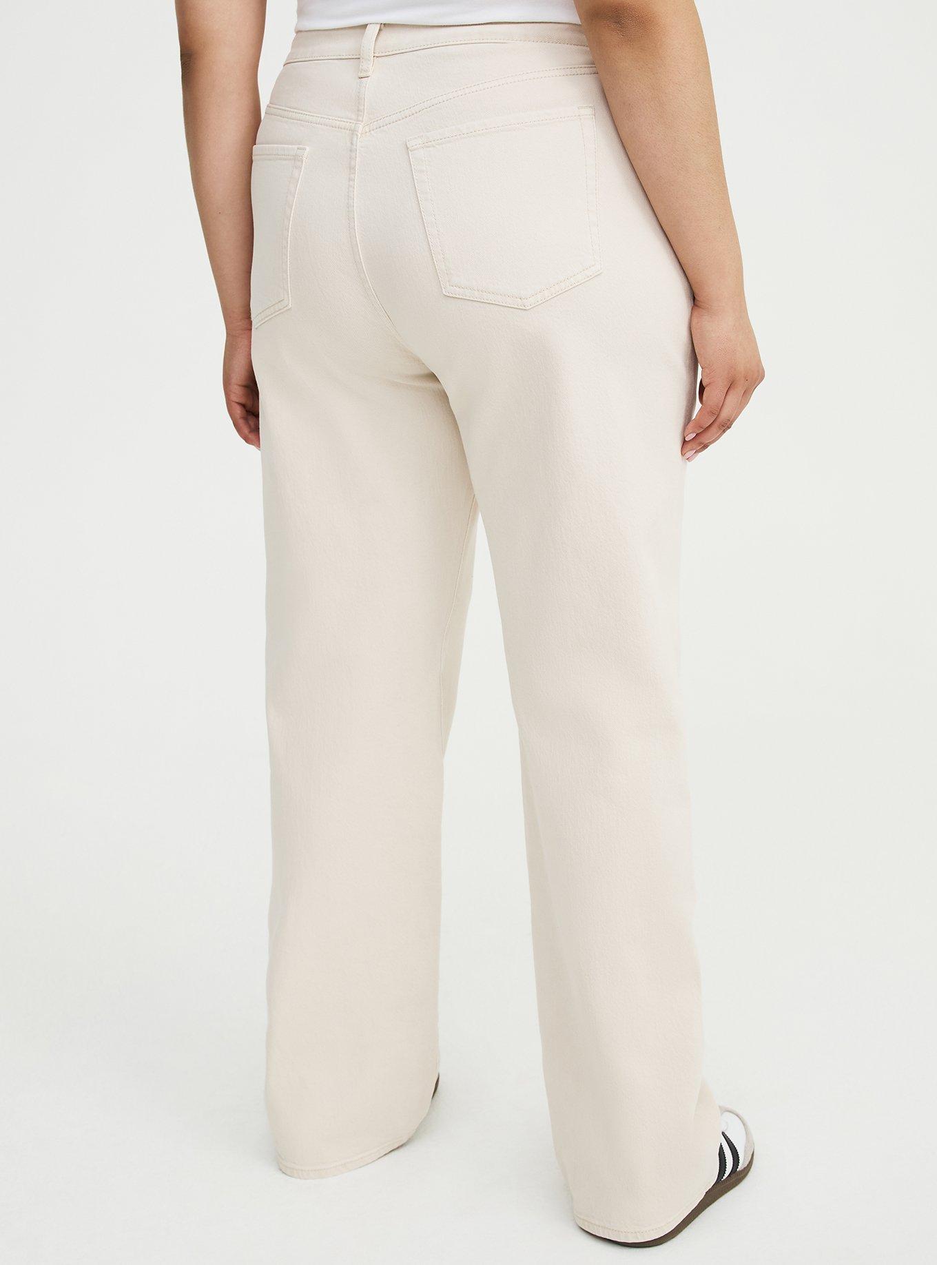 Baggy High-Rise Straight Jean, NATURAL, alternate