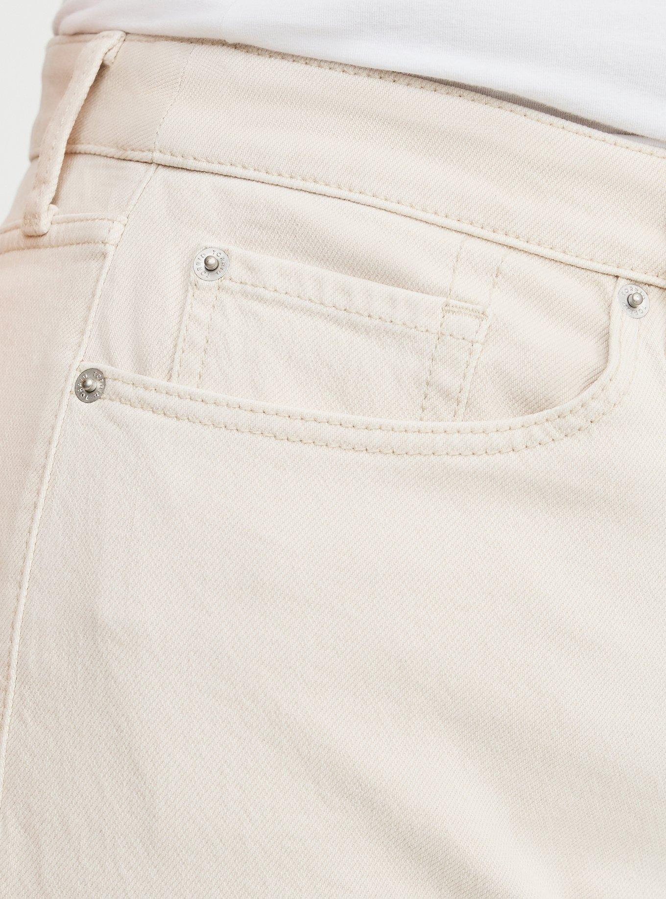 Baggy High-Rise Straight Jean, NATURAL, alternate