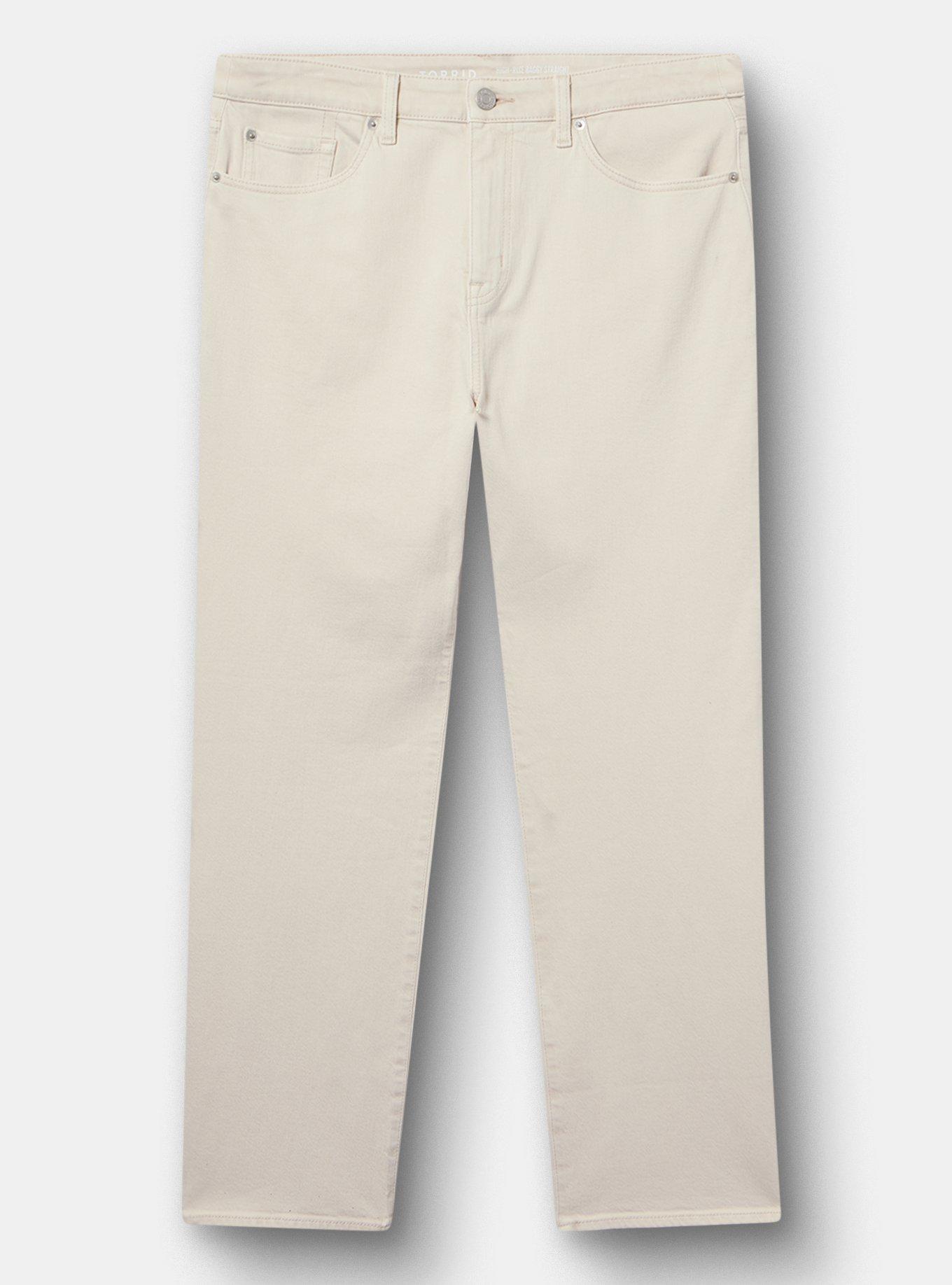 Baggy High-Rise Straight Jean, NATURAL, hi-res