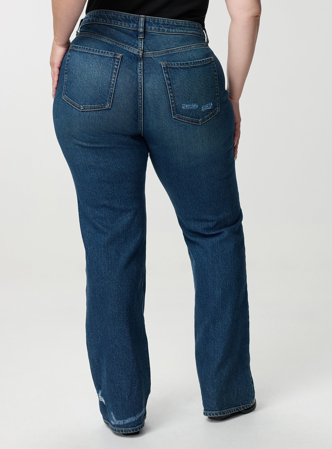 Baggy High-Rise Straight Jean, SIDECAR, alternate