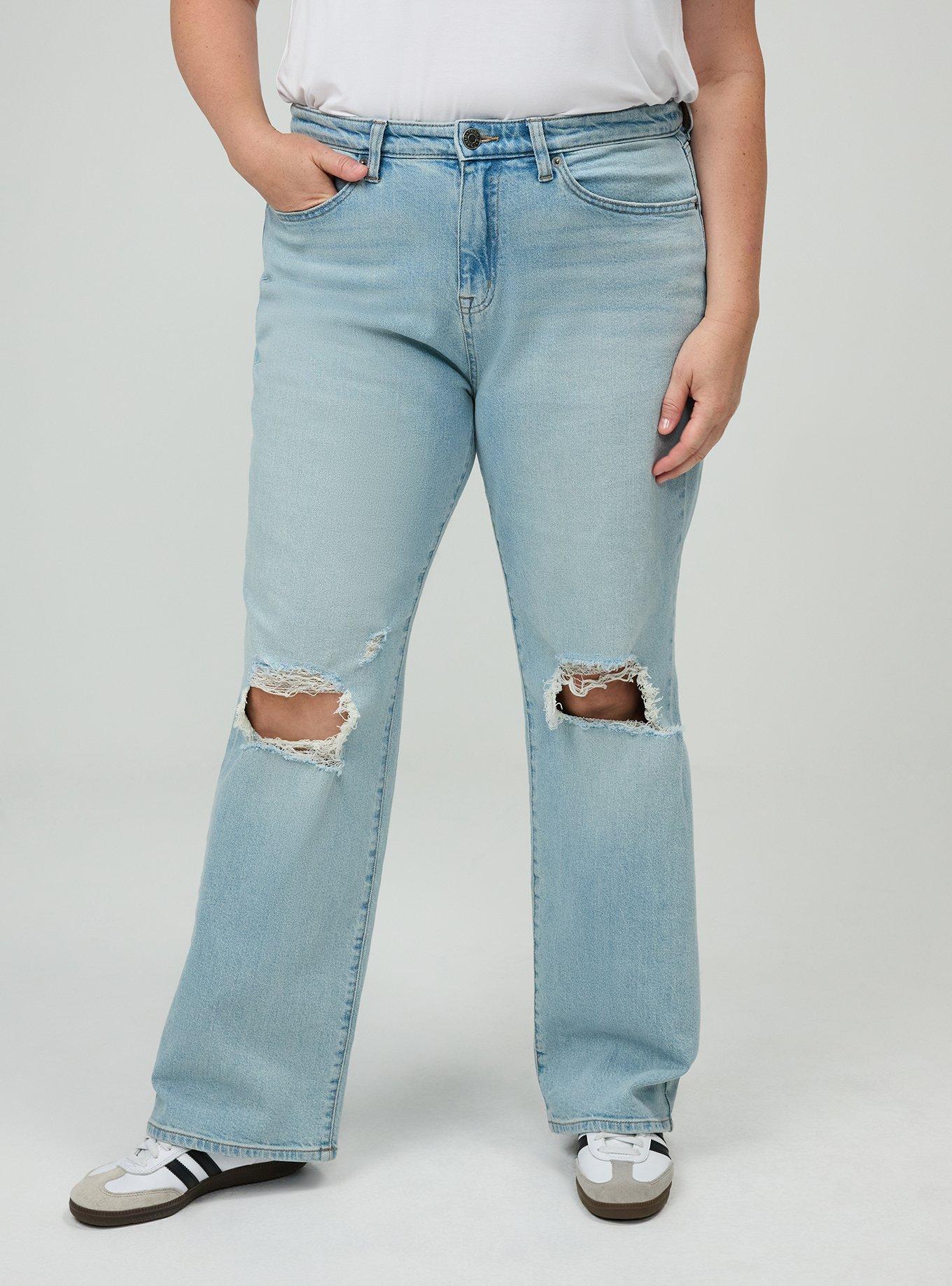 Baggy High-Rise Straight Jean, FRENCH 75, alternate
