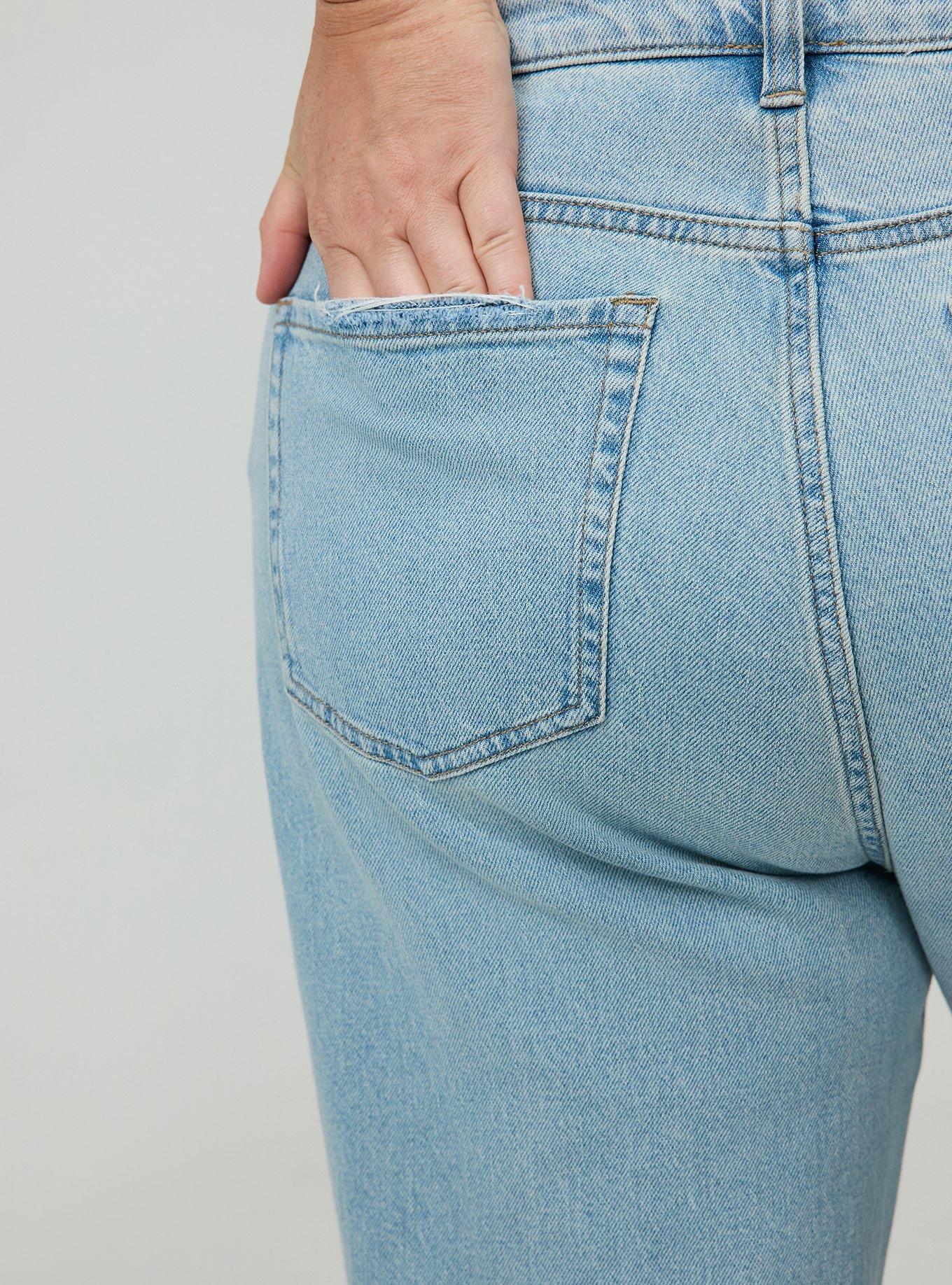 Baggy High-Rise Straight Jean, FRENCH 75, alternate