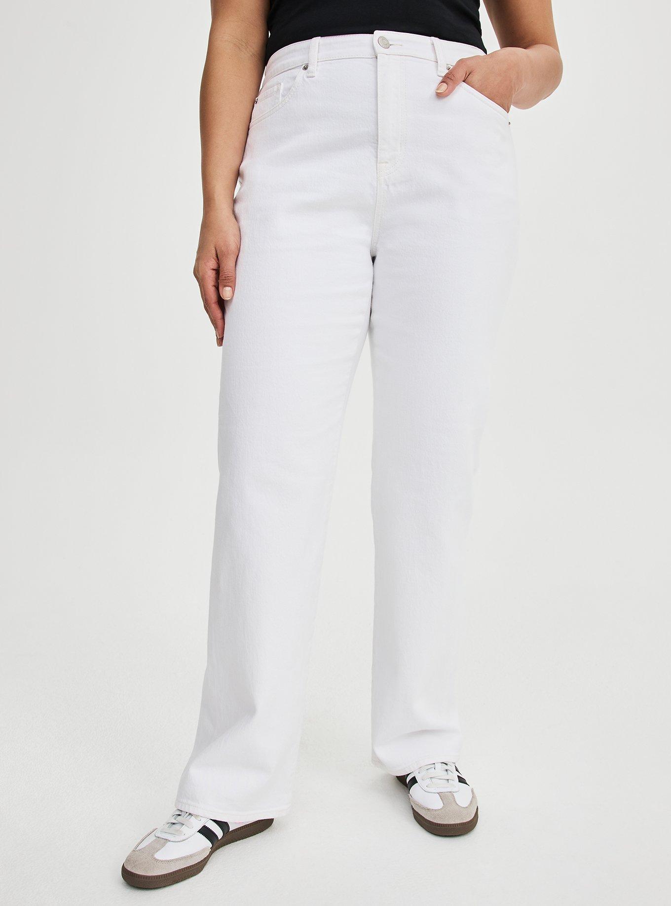 Baggy High-Rise Straight Jean, NEW WHITE, alternate
