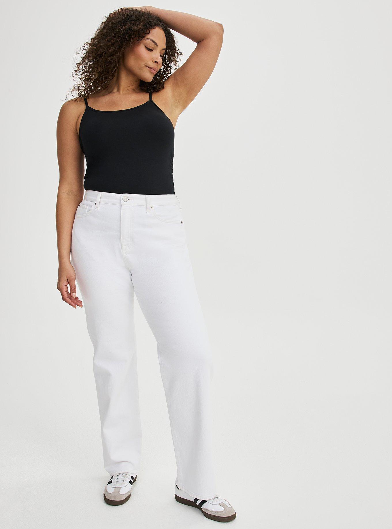 Baggy High-Rise Straight Jean, NEW WHITE, alternate